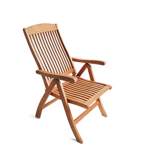 Klappsessel Maracaibo 5 Pos Eukalyptus