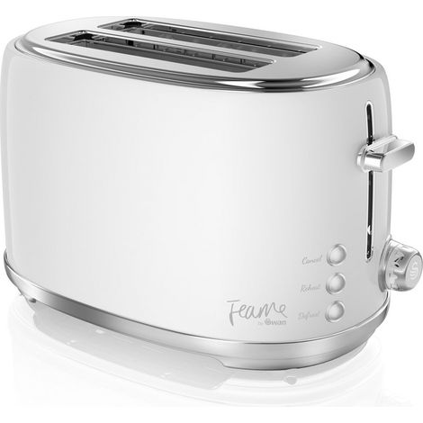 Swan Fearne Retro-Toaster Grau 800 W 2 Toasts (1/4)