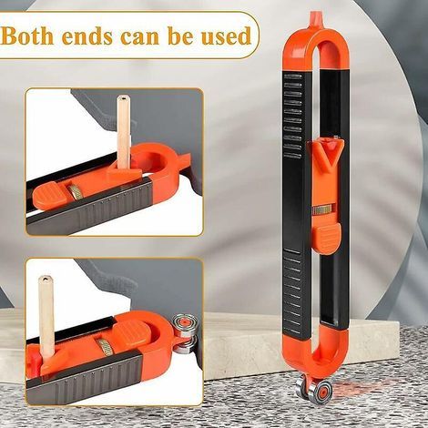 (Pencil Not Included) Contour Gauge, Tracer Tool, Precision Contour Gauge with Lock, Contour Gauge Copier, Irregular Measuring Ruler (1/5)