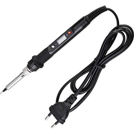 Fer à souder électrique 80 W réglable – Mini pistolet à souder avec commande de température pour bricolage électronique