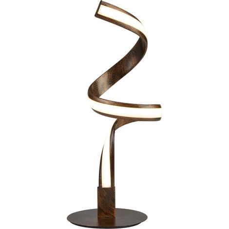 Lampe de table LED Ribbon marron antique - EU2812RU (1/3)