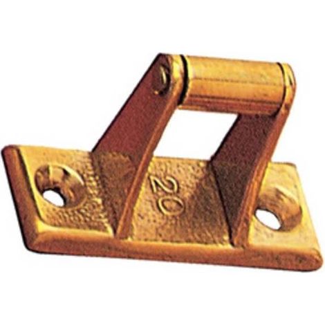 50 x CAVALLOTTO A 2 VITI P/ASTE CREMONESI OTT BR 30 MM
