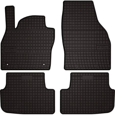Tapis de sol en caoutchouc pour : Seat Arona crossover (2017-) - noirs, sur mesure (1/5)