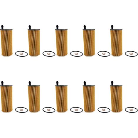 10-teiliges Ölfilter-Set OX404DECO, geeignet für die Motoren F10, F25, F30, F31, 328D und X3.