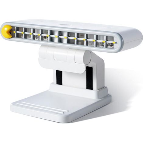 Ventilateur de Bureau USB Rechargeable avec Support pour Téléphone - Ventilateur Portable pour Écran d'Ordinateur (1/5)