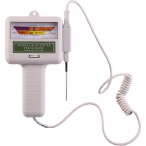 VURAHOME - Testeur de Qualité de l'eau, Testeur PH Mètre Électronique Compteur de Chlore Portable PH mètre de Haute Précision pour l'eau Potable, la Culture Hydroponique, Les Aquariums, l'eau Potable (1/5)