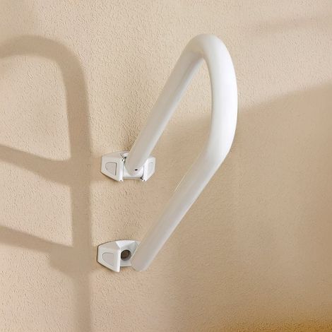 Poignée De Sécurité Tournante Aluminium Blanc Pivotant - Basics
