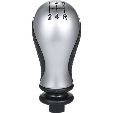 Pommeau de levier de vitesse de voiture 5 vitesses pommeau de levier de vitesse de voiture tête de bâton remplacement manuel pour citroën C5 2001-2008 Xsara Picasso 1999-2008 (1/5)