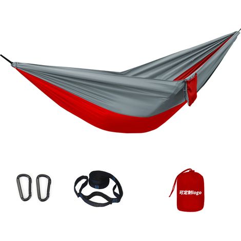 Hamac d extérieur simple ou double en toile de nylon (1/5)