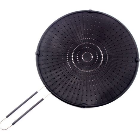 Anti eclaboussure Cuisine en Silicone Résistant à la Chaleur, sans BPA, Compatible Alimentaire pour poêles Jusqu’à 30 cm Anti Projection (1/5)