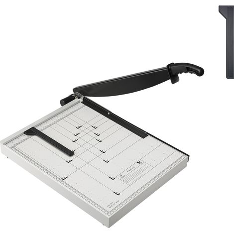 Mophorn 18" Hochleistungs-Papierschneider,Guillotine-Schneidemaschine mit 20 Blatt Kapazität,Schutzschiene und Klingenverriegelung für Karton/Pappe,im Büro und in der Schule