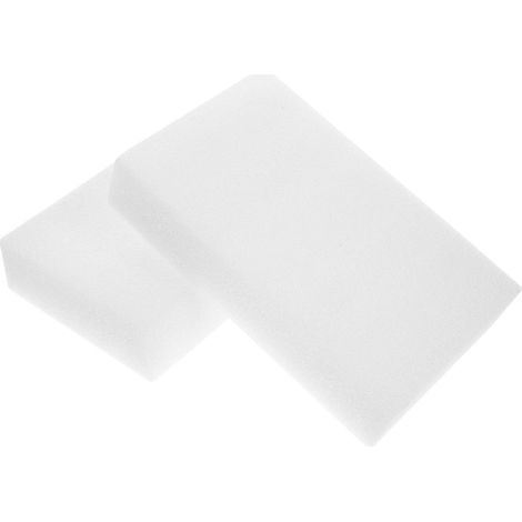Lot de 2 doublures d'emballage professionnelles, inserts en mousse pour livraison express, fournitures d'emballage-24.50X14.50X5.00CM-White (1/4)