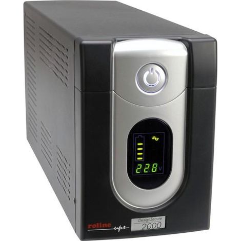 Onduleur roline DesignSecure 1200 720 W LED USB (1/2)