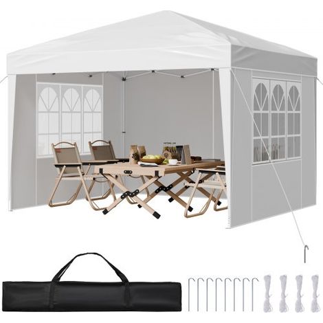 Tonnelle Pop-up - 2 - 95x2 - 95 m Gazebo Auvent Escamotable (1/5)
