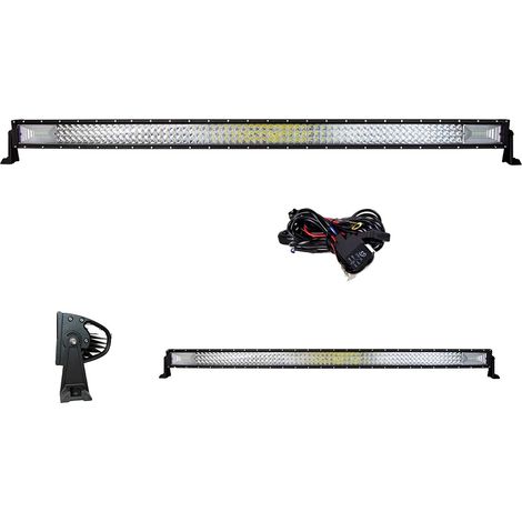 Barra de luz LED, haz combinado, clasificación de impermeabilidad IP67. (1/2)