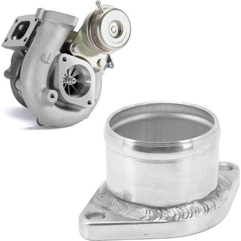 Kit d'adaptation de bride d'entrée de turbocompresseur pour Nissan SR20DET Garrett GT25 RB26DET (référence : TU-CGQ107Z) (1/5)
