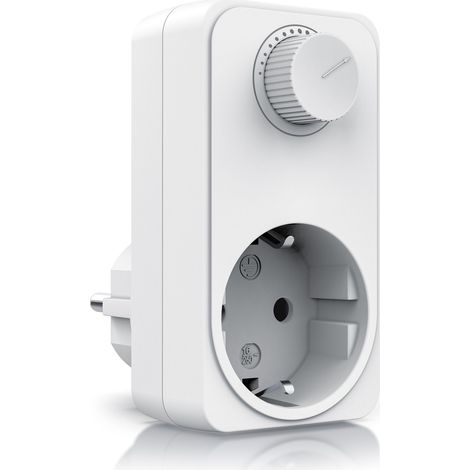 BEARWARE Steckdosendimmer mit Drehregler - von 20 bis 400 Watt - Universal Dimmer für die Steckdose - nur für Glühlampen - Helligkeitsregler (1/5)
