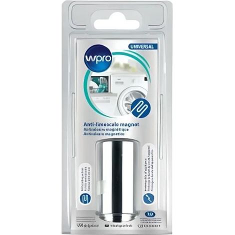 Wpro – Anti-calcaire magnétique pour lave-linge – Référence 484000008413 – Protection contre le tartre – Compatible avec tous modèles