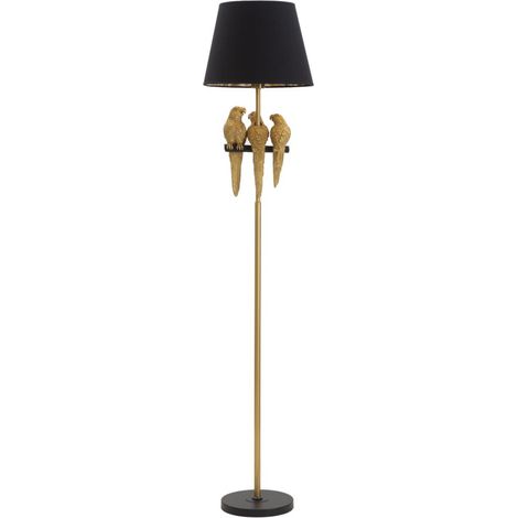 Lampada da Terra Pappagallo Ø 37x164,5 cm in Ferro e Poliestere (1/5)