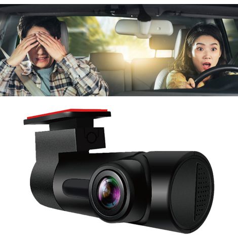 Caméra embarquée HD 1080P Vision nocturne WiFi Enregistrement en boucle Surveillance stationnement Contrôle APP Dashcam auto (1/5)