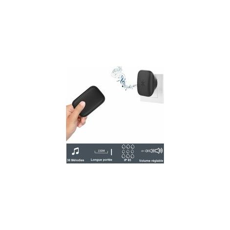 Kit de sonnette sans fil et sans pile - autonome (1/3)