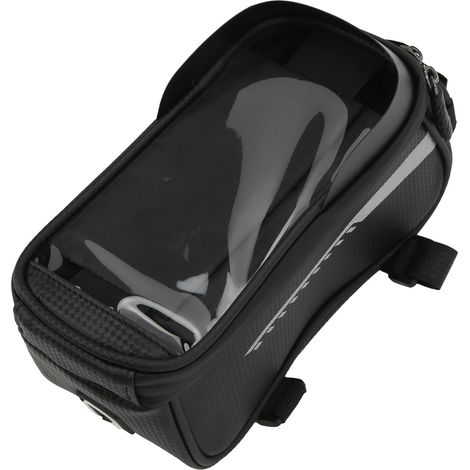 Wasserdichte Fahrradlenkertasche, Touchscreen-kompatibel, für Handys bis zu 16,5 cm/6,5 Zoll (1/5)