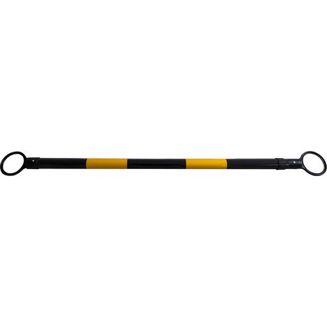 Barre RS PRO Noir/Jaune en Plastique ( Prix pour 1 ) (1/2)