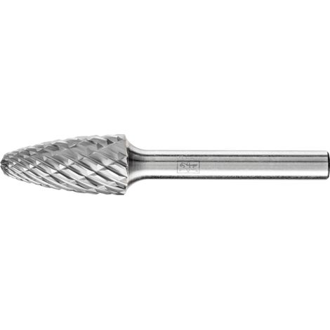 PFERD TOOLS Hartmetall Hochleistungsfrässtift ALLROUND Rundbogen RBF Ø 12x25mm Schaft-Ø 6mm universal grob (1/5)