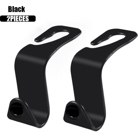 (Pour Chevrolet - Noir) Crochet de rangement universel pour appuie-tête de siège auto, compatible avec les modèles Honda Civic, Accord, Odyssey, HRV, FIT, Jazz, Pilot, Jade, CRV et NSX. Accessoires (1/5)