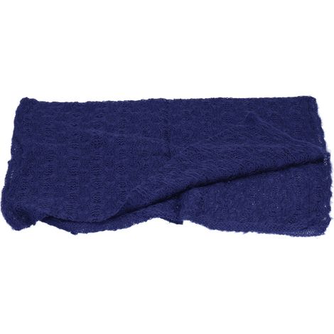 Ensemble bandeau et lange extensible pour nouveau-né, accessoire photo pour bébé, bleu foncé (1/5)