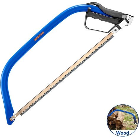 Arco de sierra de acero WADFOW 530 mm con mango para metales (1/2)