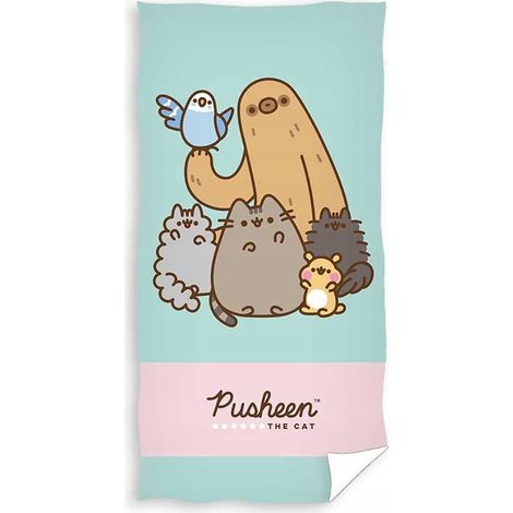 Serviette de bain 70 x 140 cm Pusheen Kitty (1/4)