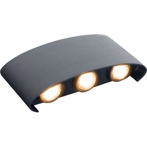 Naeve AURON Applique murale d'extérieur à LED anthracite 3 000 K IP65 (1/5)