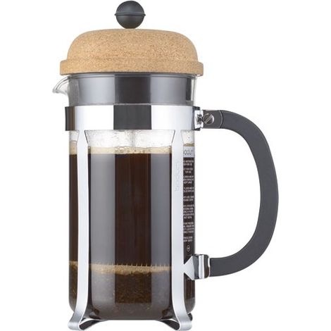 Bodum Cafetera de émbolo transparente 8 tazas 2 kg (1/2)