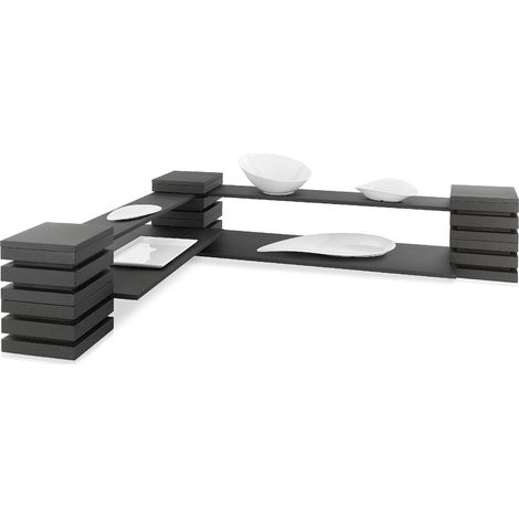Kit Présentoir Buffet Cubic® en Angle 2 Niveaux - Pujadas