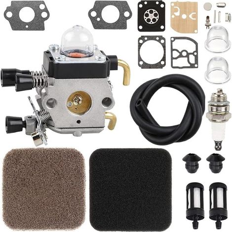 CYRILL – Parti di ricambio per filtro aria carburatore per STIHL FS75 FS80 FS85 FS75 HS75 HS80 HS85 HL75 HL75K FH75 HT70 HT75 KM80 KM85 KM85R SP80 SP85 FC75 FC85 FS85RX Decespugliatore Tagliaerba (1/5)
