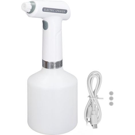 Elektrische Pflanzenspritze aus ABS und HDPE, automatisches Hochdruck-Bewässerungsgerät für Garten, Hof und Landwirtschaft, 1 Liter (1/5)
