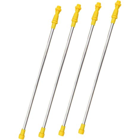 Set of 4 Stainless Steel Spray Rods 450 mm Extension for Garden Sprayer Telescopic Pole for Sprayer Accessories for Agriculture and Watering (1/5)