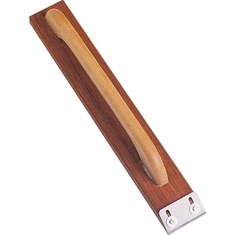 Guillaume pour dresser les cueillies – Monture bois – Lame inox 50 cm – Outil de précision pour travaux de maçonnerie (1/3)