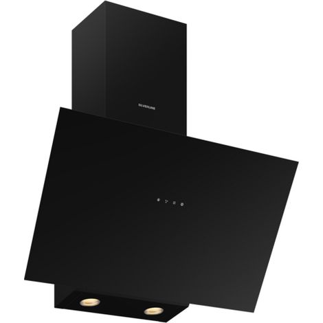 Silverline 3481.6.733.01 3481 Eco Cappa a parete 60 cm 398 m³-h Classe A 66 dB Touch colore Nero