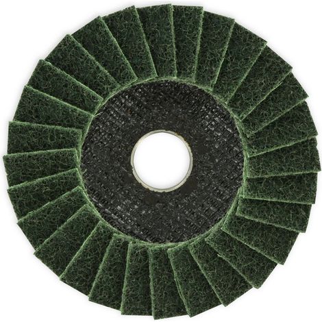 Tivoly • Disque LAMELLES NON TISSE (Cartonnette brochable) / Dim Ø125 / Grain fin (1/3)