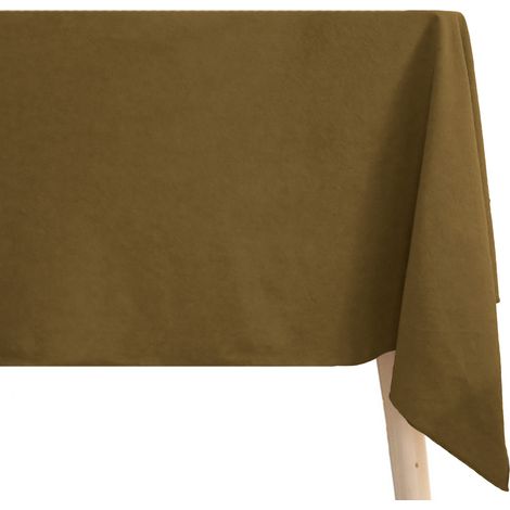 Nappe coton HONO finition point bourdon Rectangulaire 160x300 cm (1/5)