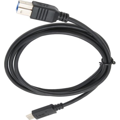 Câble USB 3.1 Type C Mâle vers USB 3.0 B Mâle pour Imprimante Scanner PC Portable iOS (1/5)