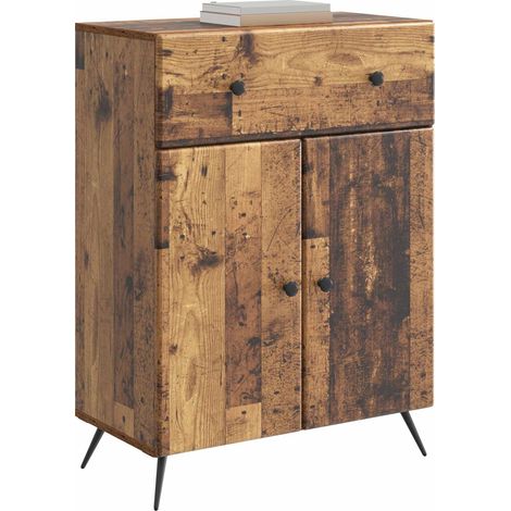 Maison La Vie - Buffet Salon Moderne - Meuble de rangement - Bois ancien 66 x 34,5 x 90 cm Bois d'ingénierie bu3032 (1/5)