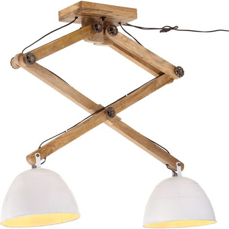 Deckenleuchte 25 W Weiß 29x18x85 cm E27