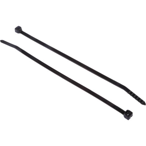 Serre-câble Thomas & Betts Ty-Fast 142mm x 3,6 mm Noir en Nylon 66 ( Prix pour Sachet de 100 )