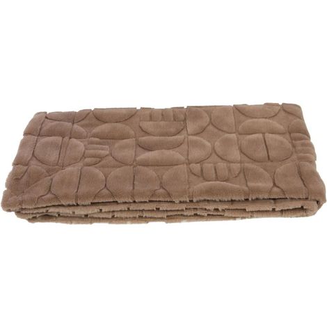 Amadeus - Plaid mae taupe 130x170 cm (1/4)