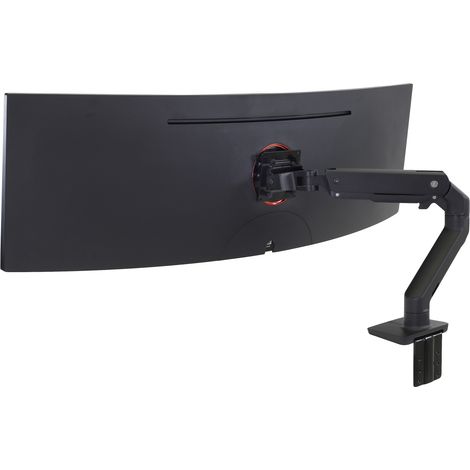 Ergotron HX Series 45-647-224 soporte para monitor 124,5 cm (49") Negro Escritorio
