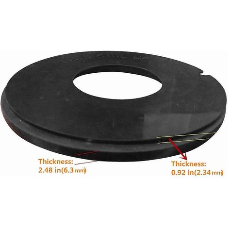 Kit de joint en caoutchouc pour cuvette de toilettes de camping-car compatible avec Sealand - Remplacement essentiel pour une étanchéité parfaite (1/5)