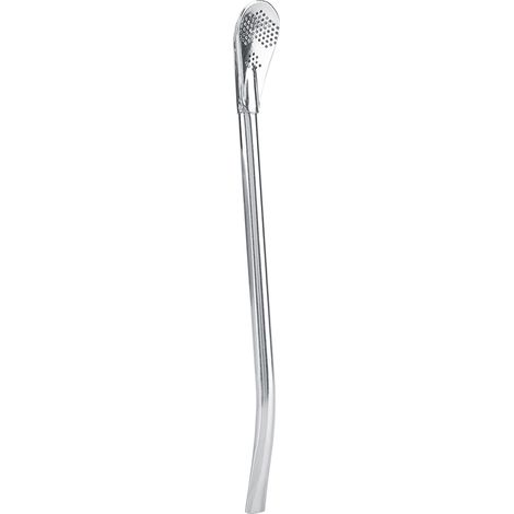 Cuillère à paille en acier inoxydable 304, cuillère à paille pour filtre à café/thé, cuillère à mélanger pour bébé importée (1/5)